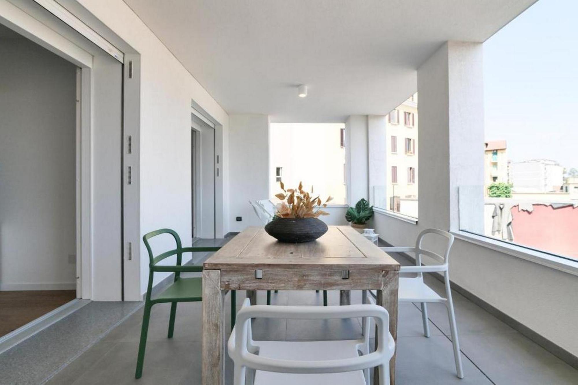 Lovely Terrace Apartment - Porta Romana District Milano Eksteriør bilde